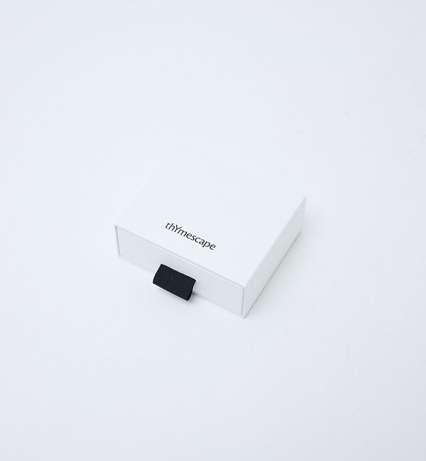 ABAHOUSE「【UNISEX】SIGNET SPLIT RING / シグネットスプリット リ」|リング|