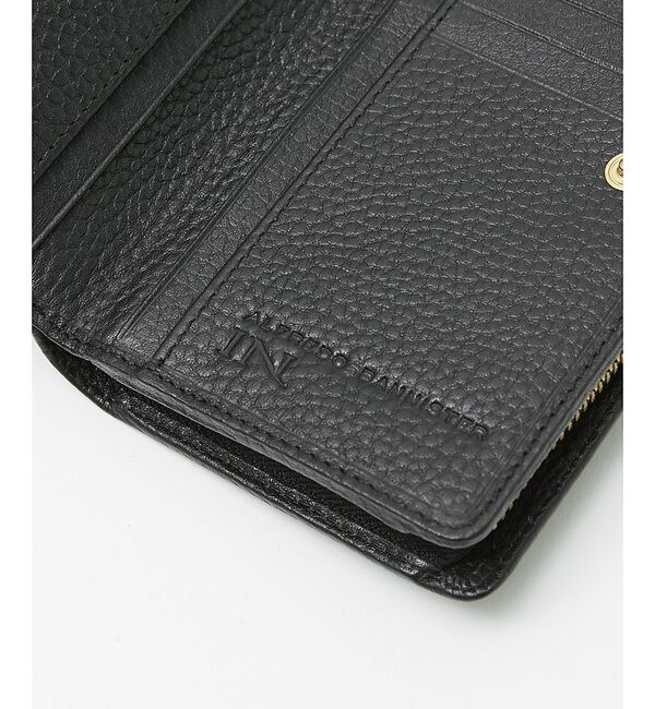 alfredoBANNISTER「【牛革・長財布】シボレザー ラインデザイン 二つ折り」|財布|