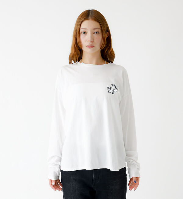 Rouge vif「【MICA&DEAL /マイカアンドディール】バックプリントロンT/カットソー/」|Tシャツ・カットソー|