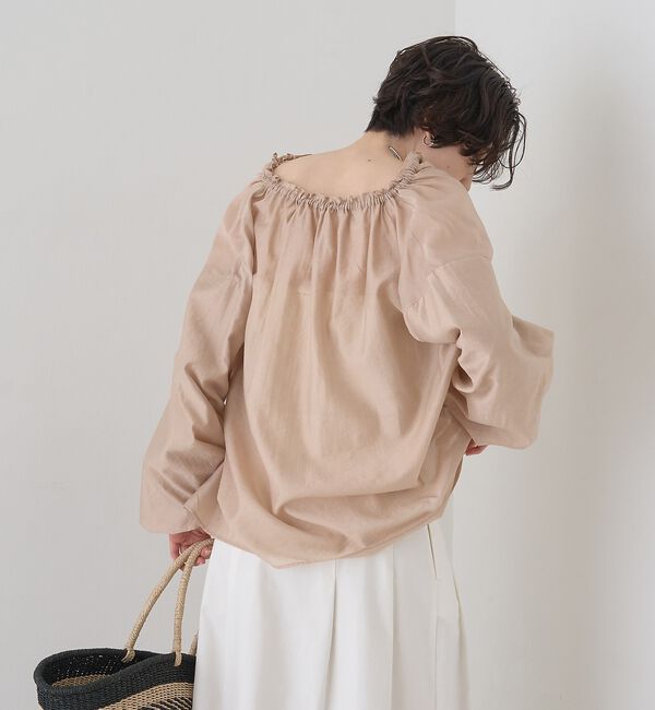 Rouge vif「【一部店舗限定】バルーンスリーブシアーブラウス」|シャツ・ブラウス|