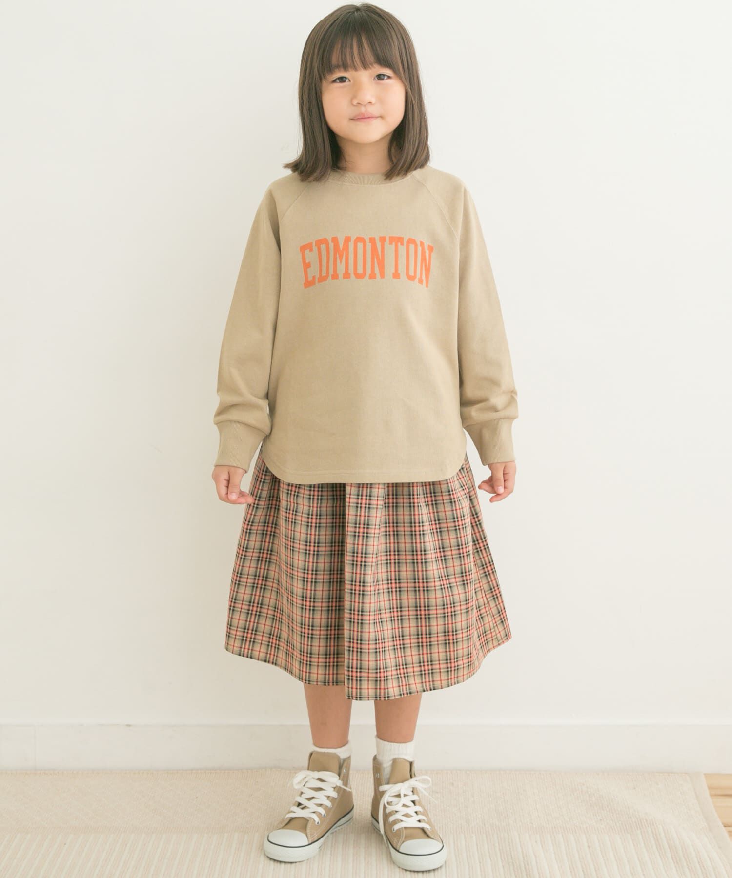 URBAN RESEARCH DOORS「チェックギャザースカート(KIDS)」|その他|