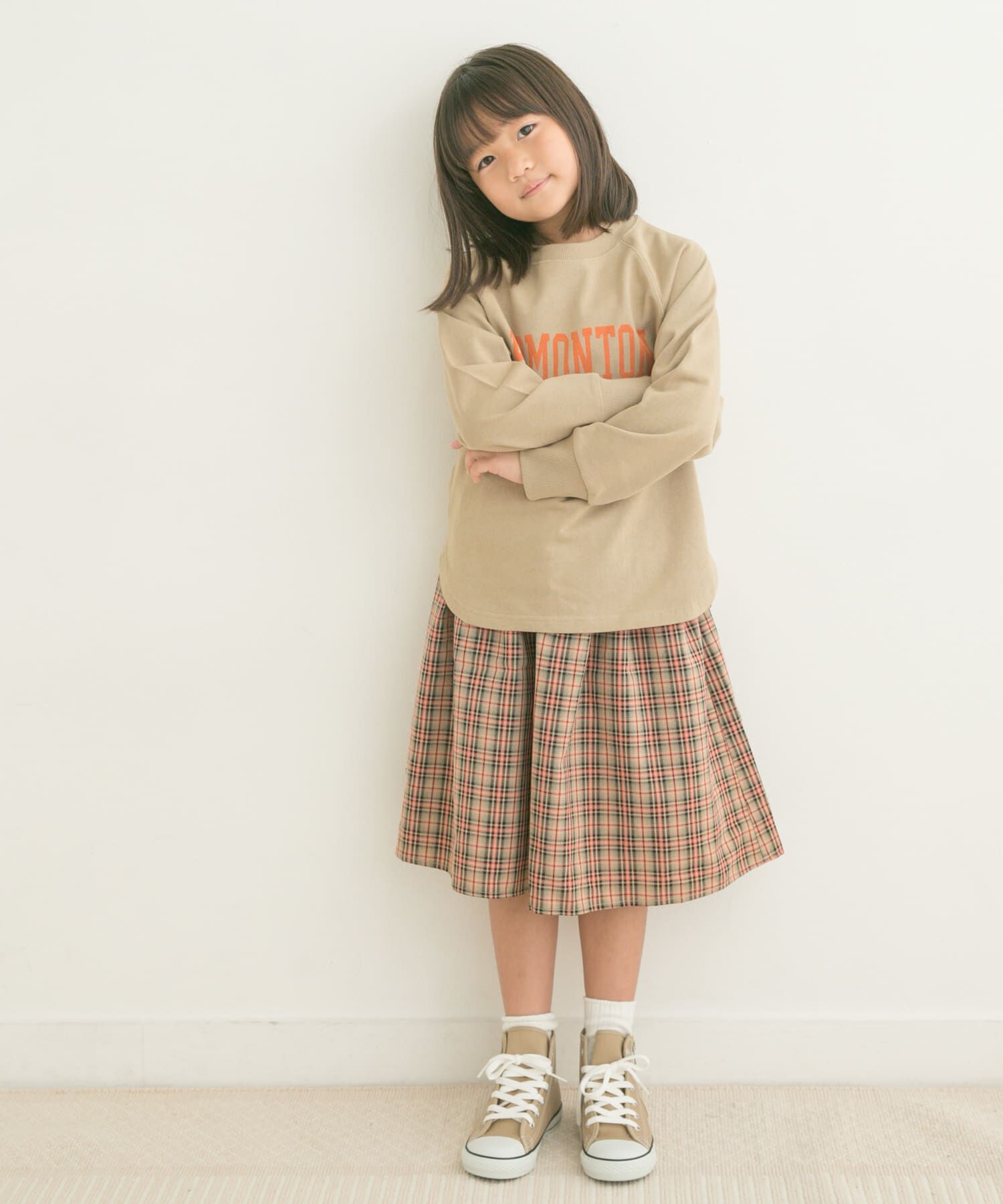 URBAN RESEARCH DOORS「チェックギャザースカート(KIDS)」|その他|