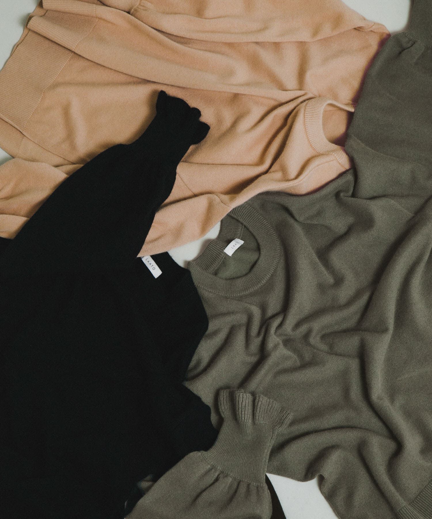 LAATO「frill sleeve knit」|ニット・セーター|