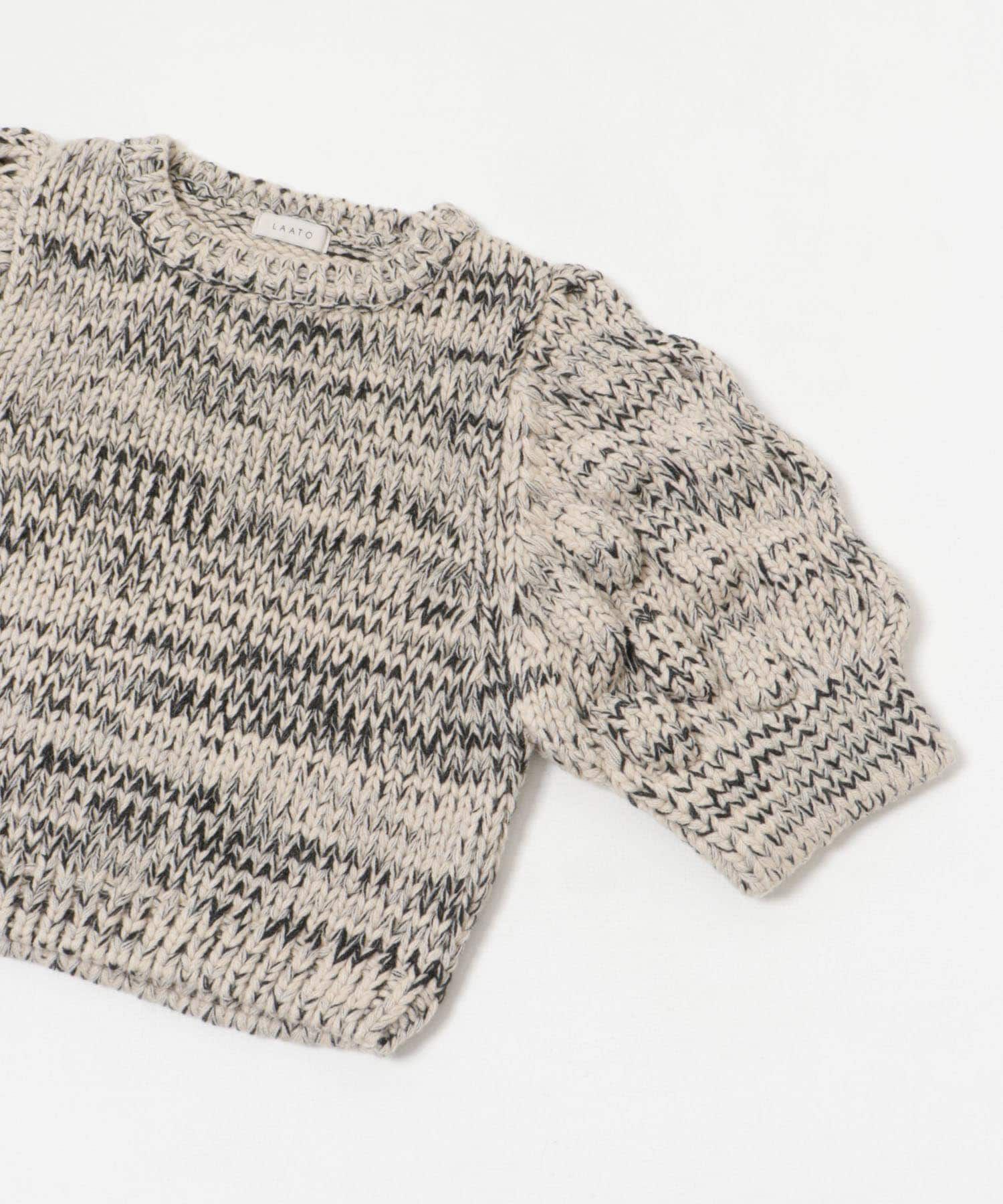 LAATO「lantern sleeve knit」|ニット・セーター|