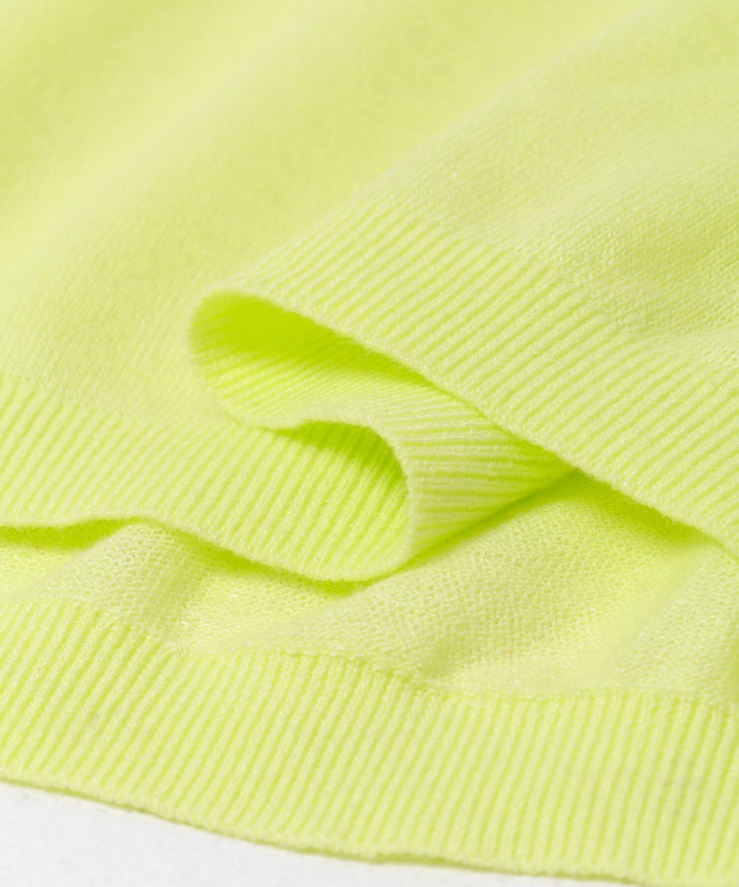 URBAN RESEARCH DOORS「LACOSTE　ラメニットポロシャツ」|ニット・セーター|