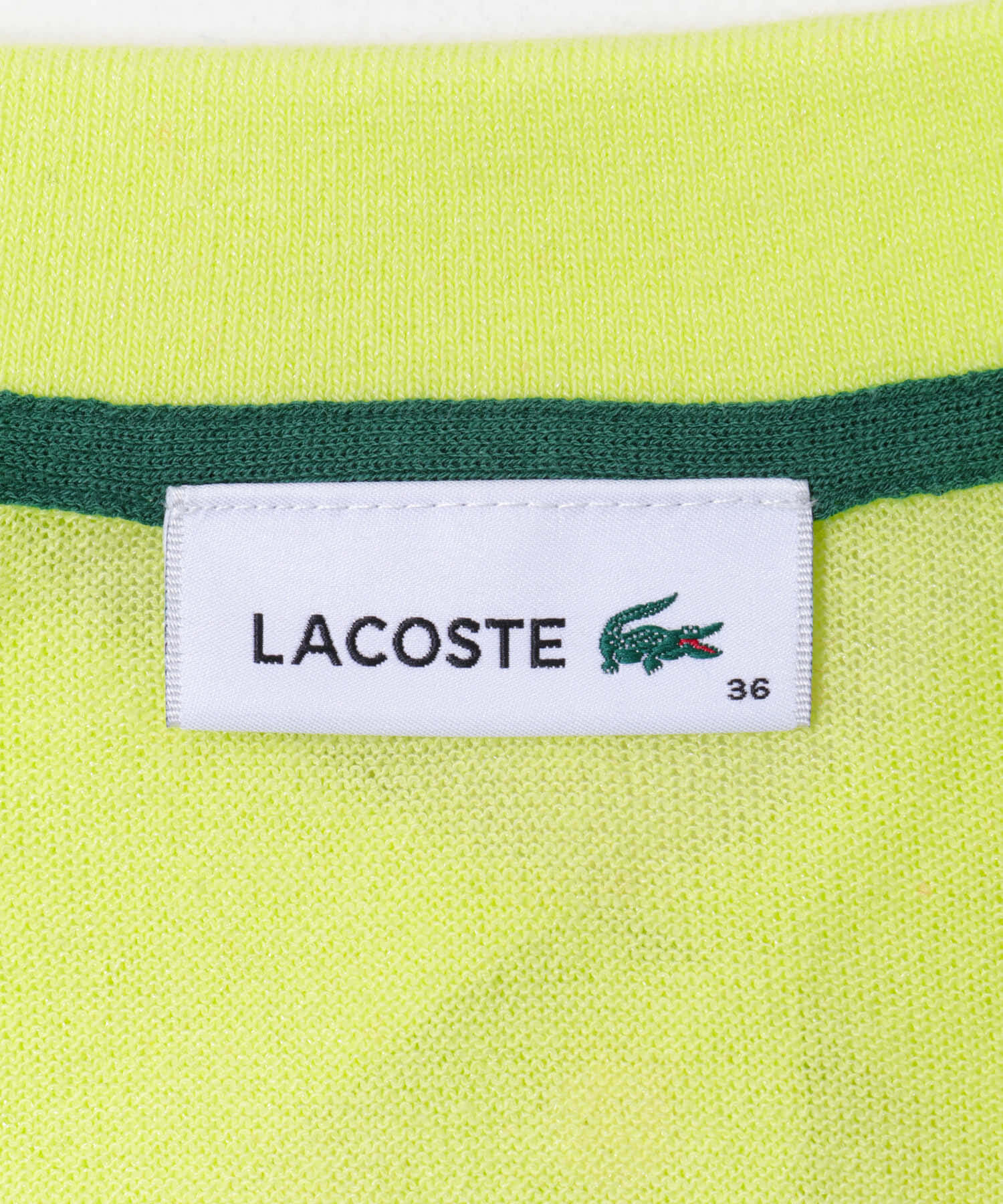 URBAN RESEARCH DOORS「LACOSTE　ラメニットポロシャツ」|ニット・セーター|