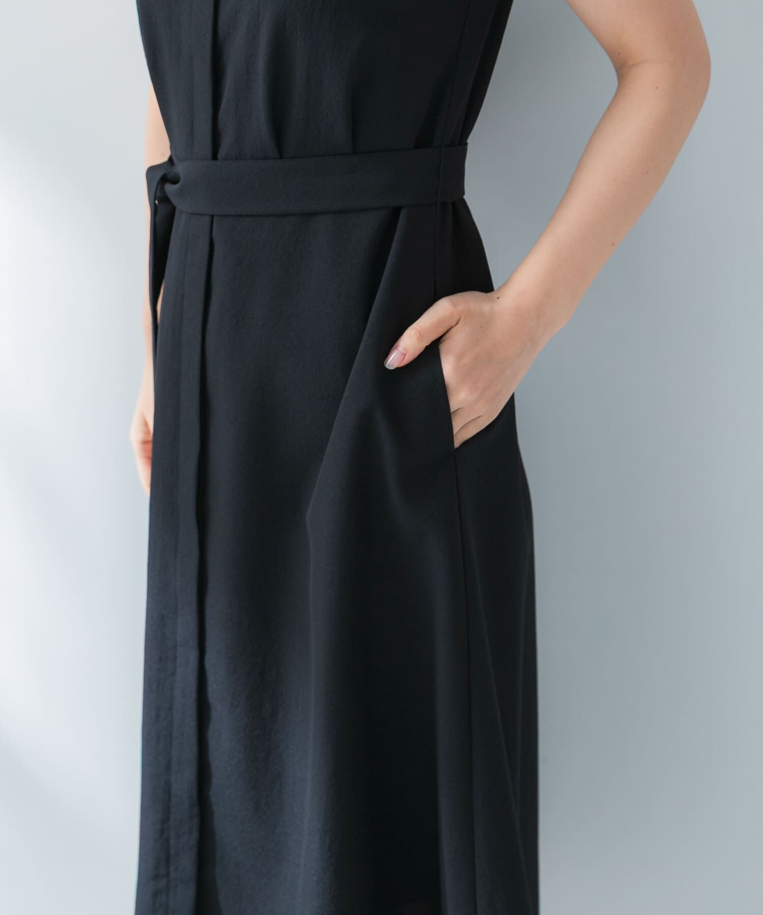 URBAN RESEARCH ROSSO「『UR TECH DRYLUXE』ポケットデザインワンピース」|ワンピース|