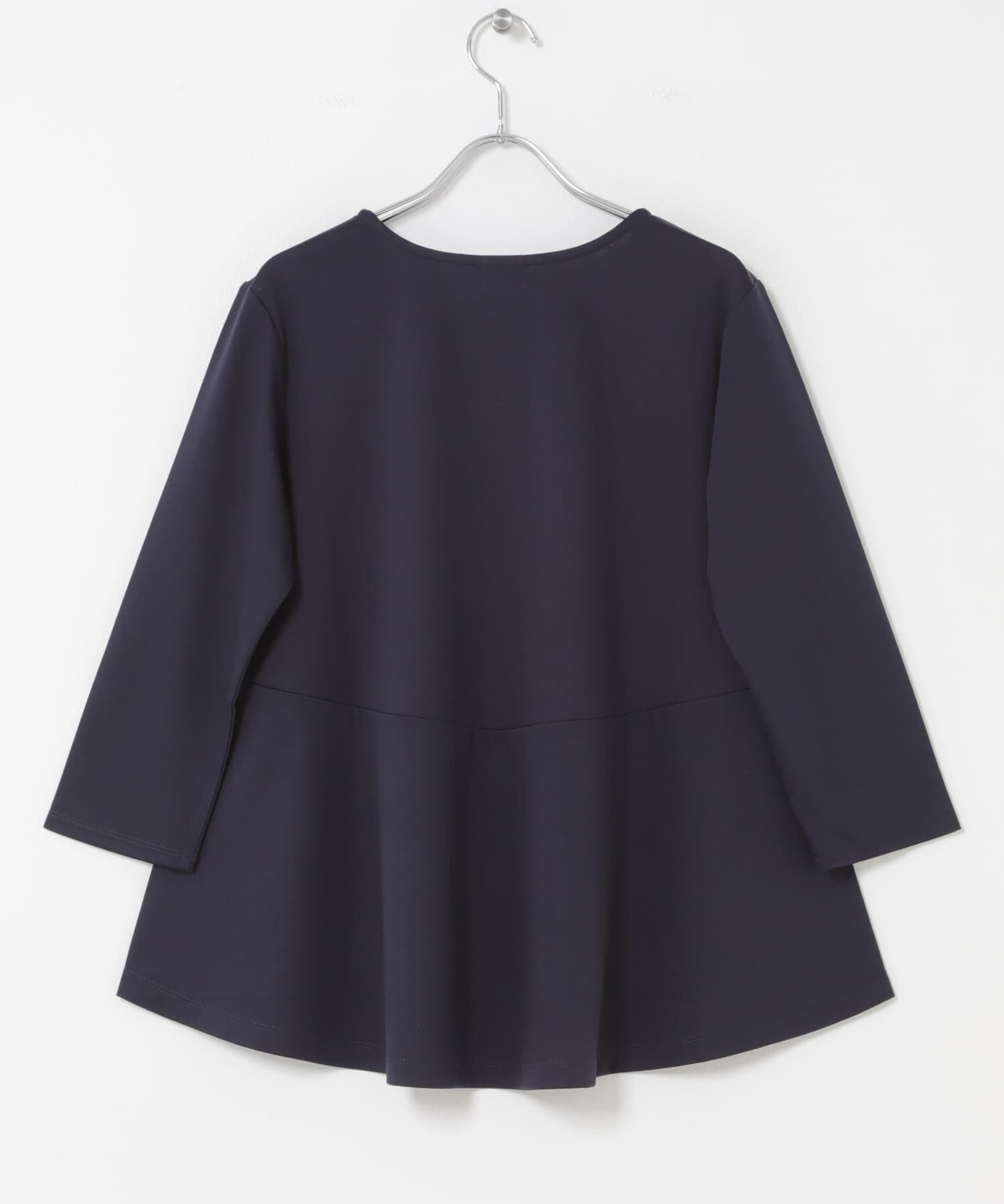 URBAN RESEARCH DOORS「『UR TECH』完声シルケットペプラムプルオーバー」|Tシャツ・カットソー|