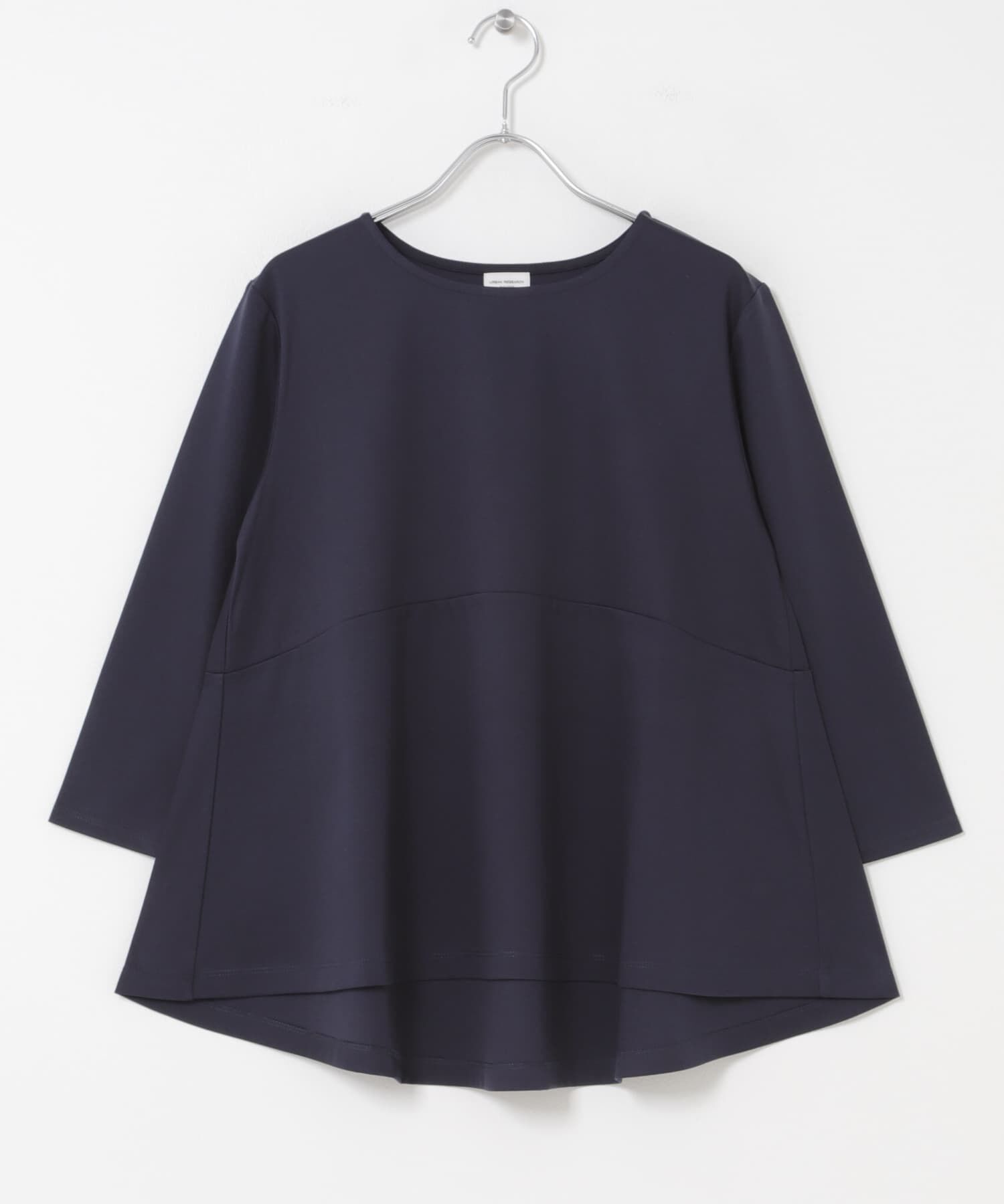 URBAN RESEARCH DOORS「『UR TECH』完声シルケットペプラムプルオーバー」|Tシャツ・カットソー|