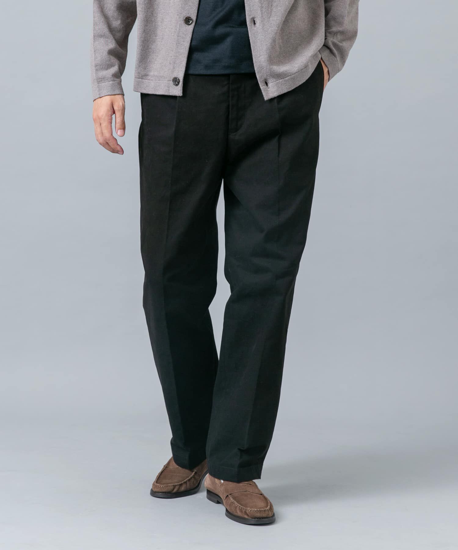 URBAN RESEARCH ROSSO「『セットアップ対応』 モールスキン1タックワイドスラックス」|その他|