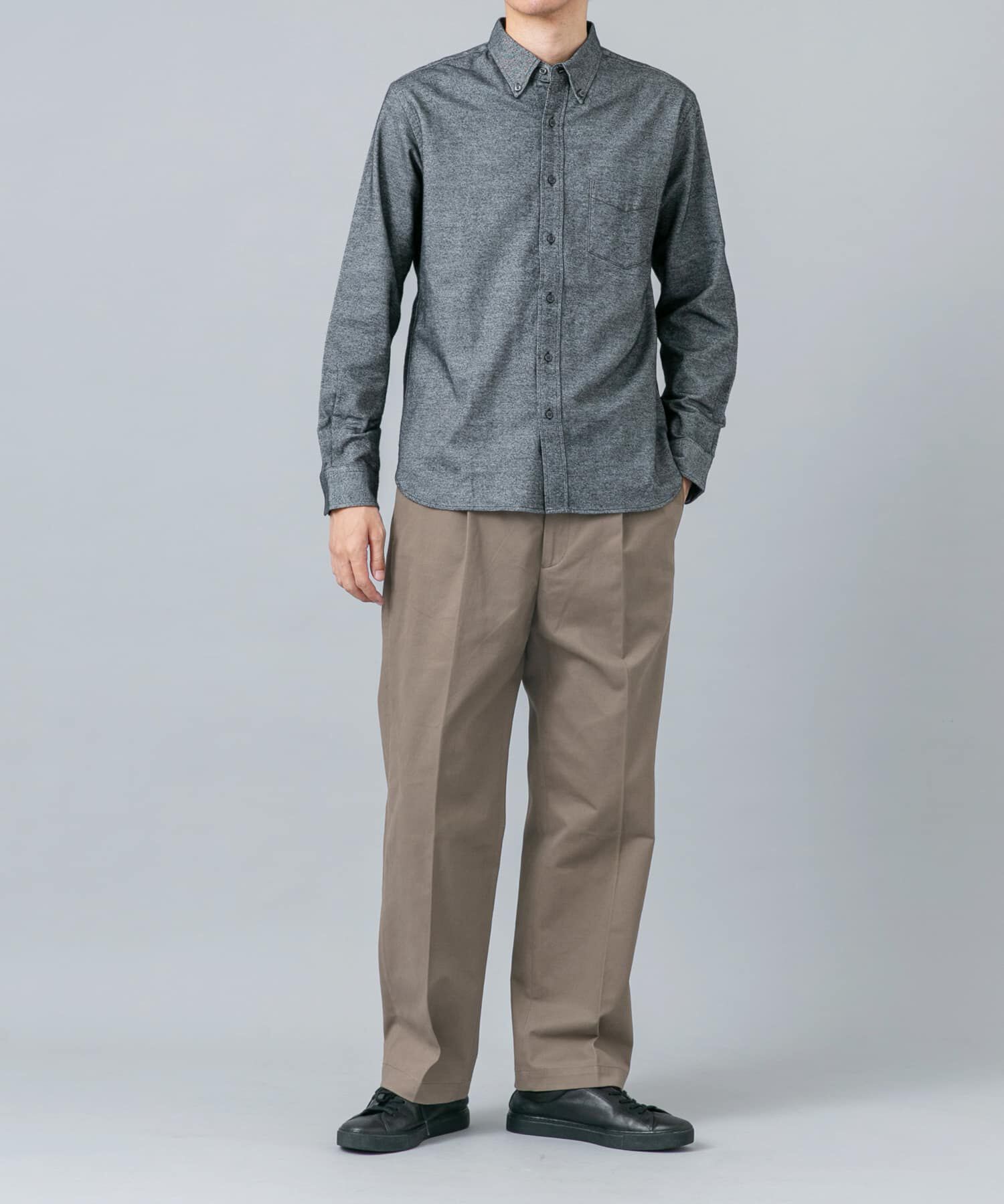 URBAN RESEARCH ROSSO「『セットアップ対応』 モールスキン1タックワイドスラックス」|その他|