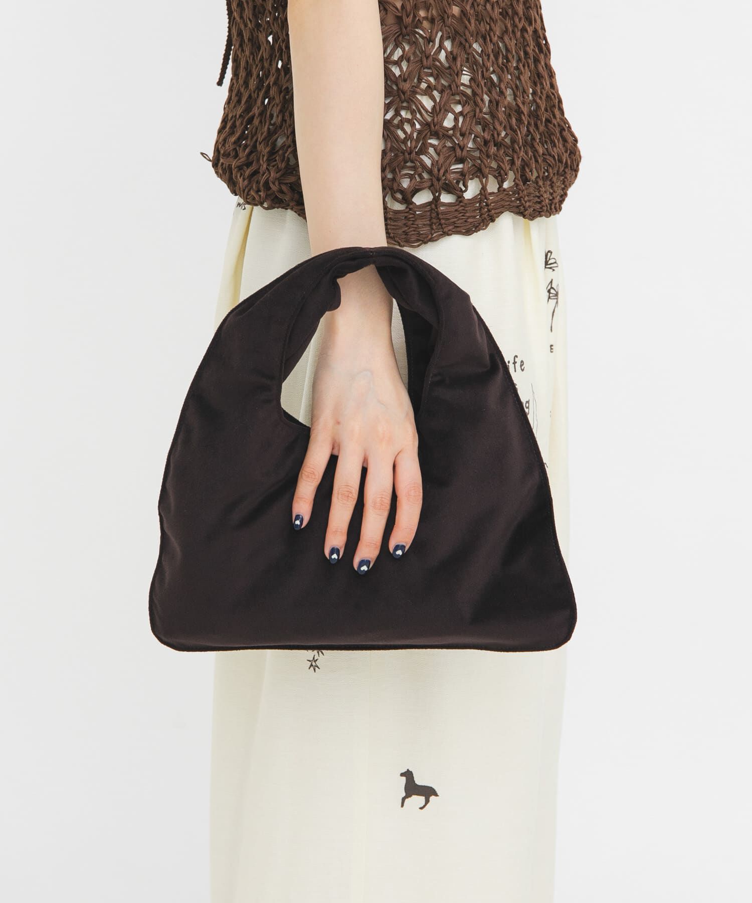  「トライアングルミニBAG」|ハンドバッグ|