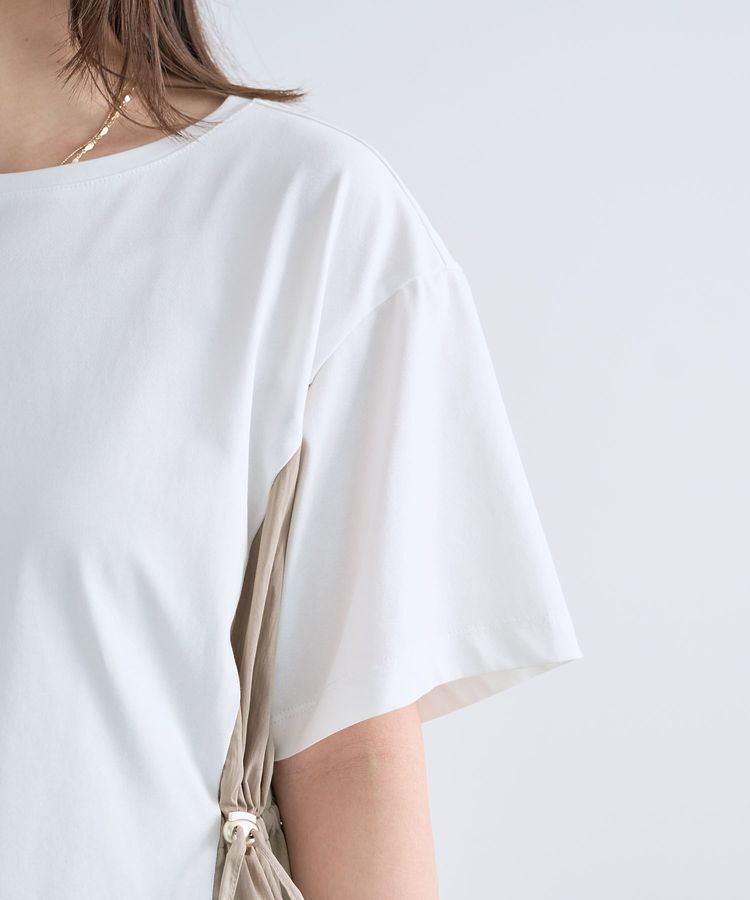 Green Parks「異素材ドッキングプルオーバー」|Tシャツ・カットソー|
