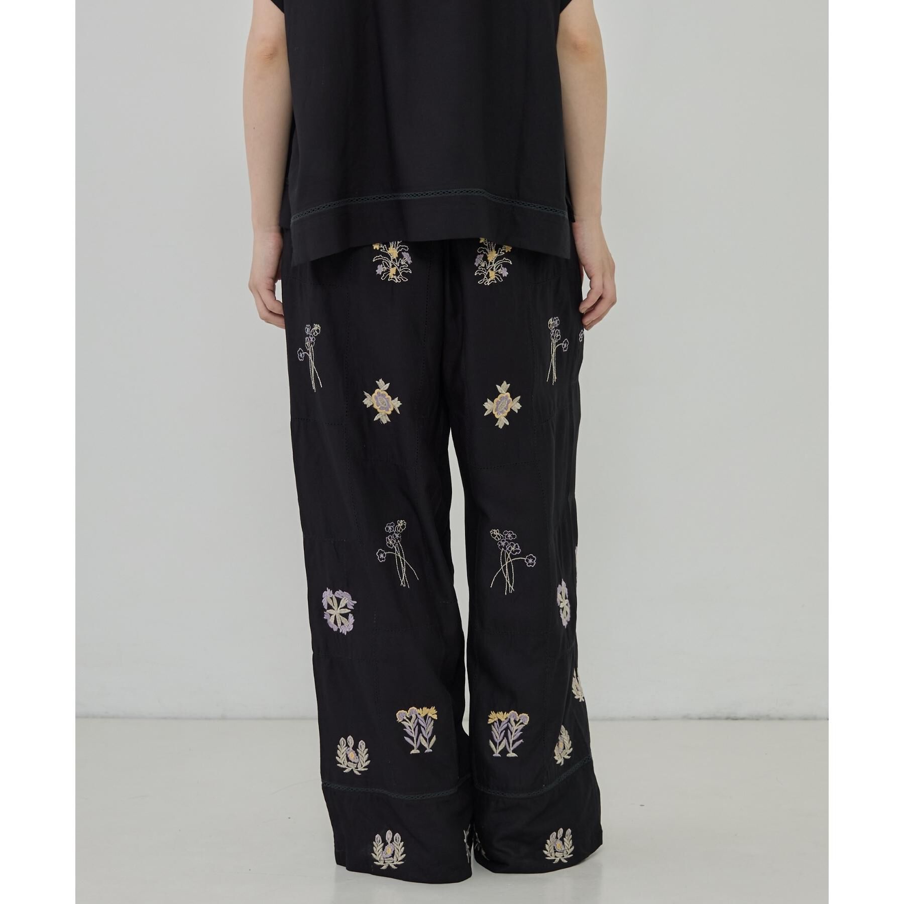 GALLEST「アート刺繍イージーパンツ【セットアップ可能】」|その他|