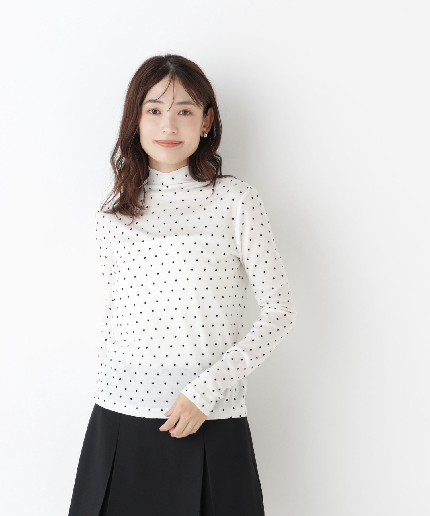  「ハイネックカットソー」|Tシャツ・カットソー|