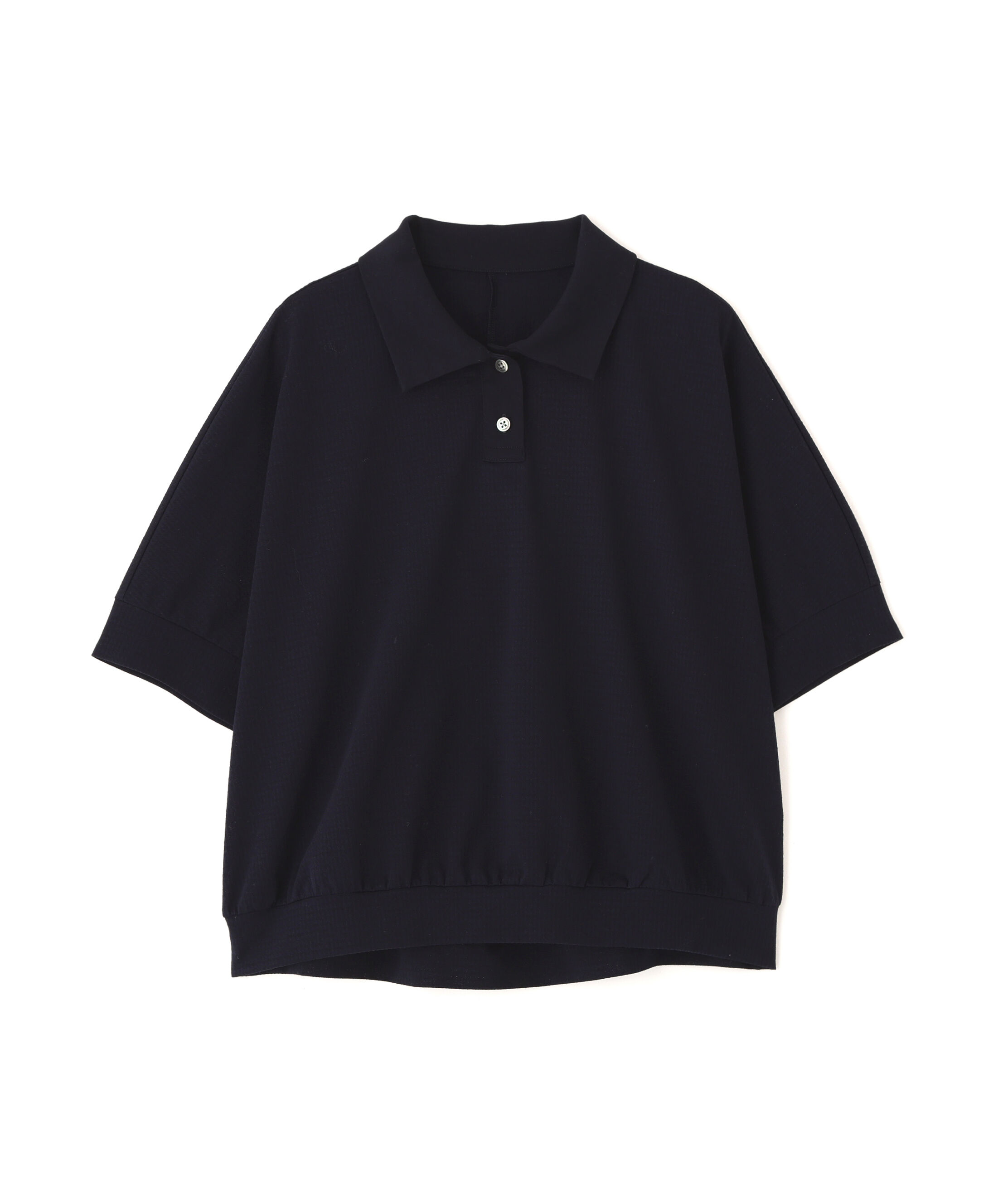  「◆《接触冷感》 フィンリーチェック衿付きカットソー」|Tシャツ・カットソー|