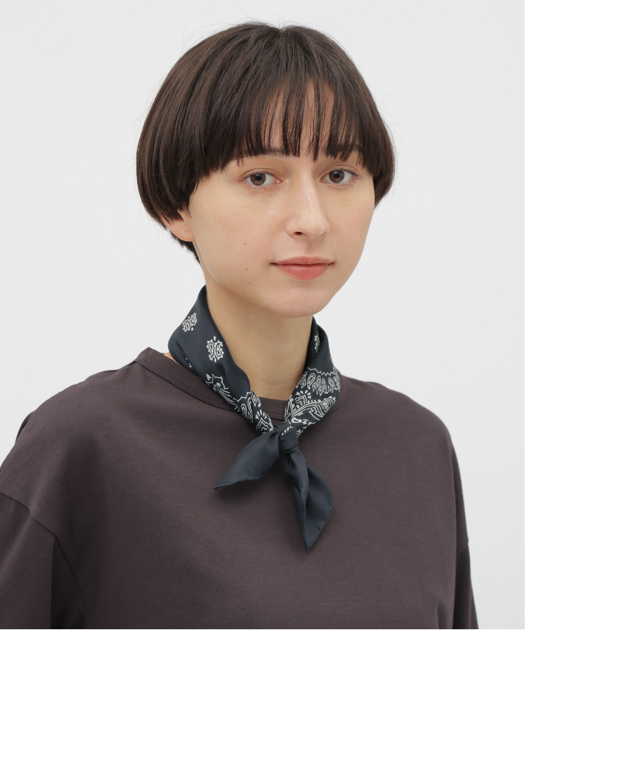  「SILK TWILL PAISLEY SCARF」|バンダナ・スカーフ|