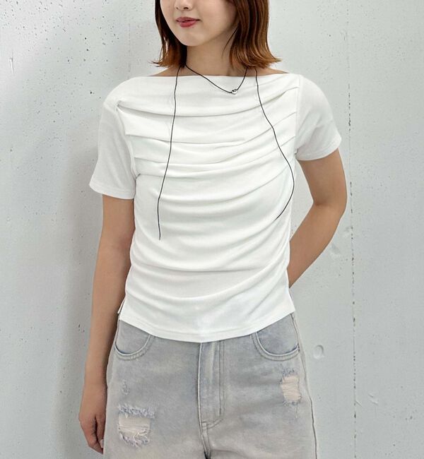 archives「タックドレープオフショルＣＴ」|Tシャツ・カットソー|