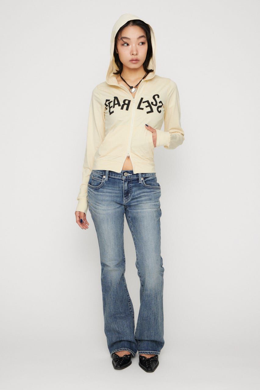 LAGUA GEM「LETTERING  PRINT LIGHT パーカー」|パーカー|