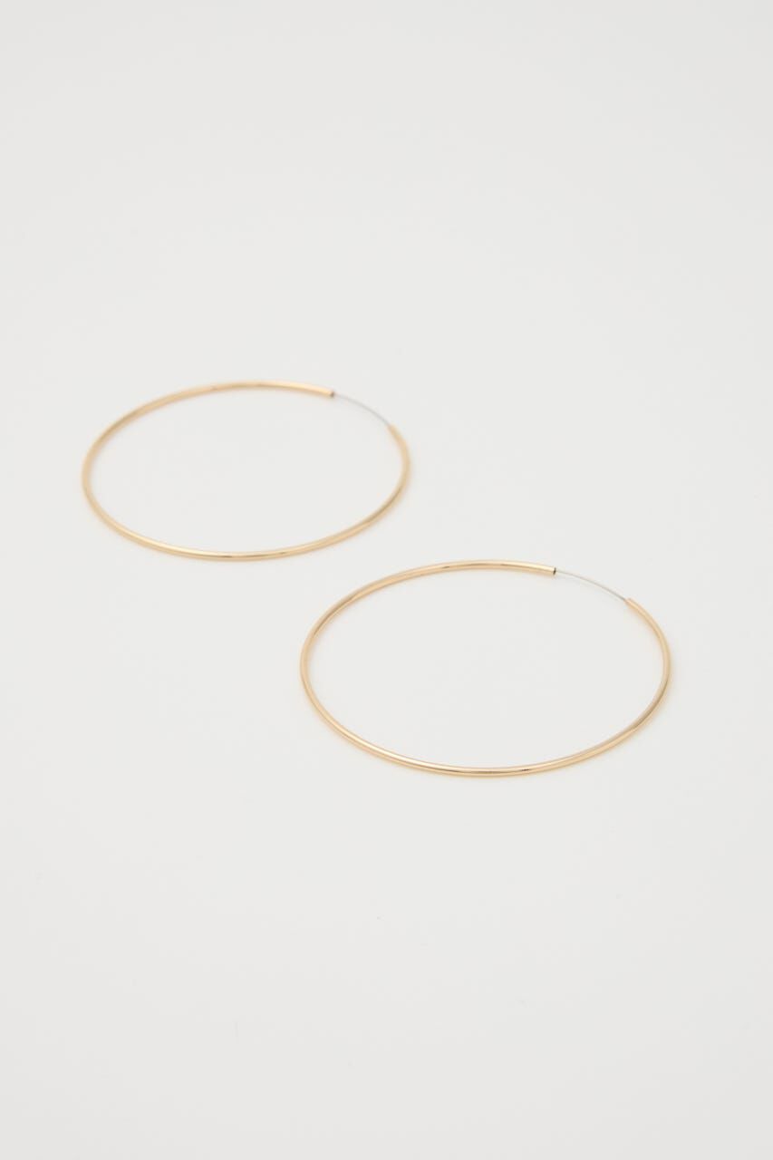 LAGUA GEM「THIN HOOP ピアス」|ピアス|