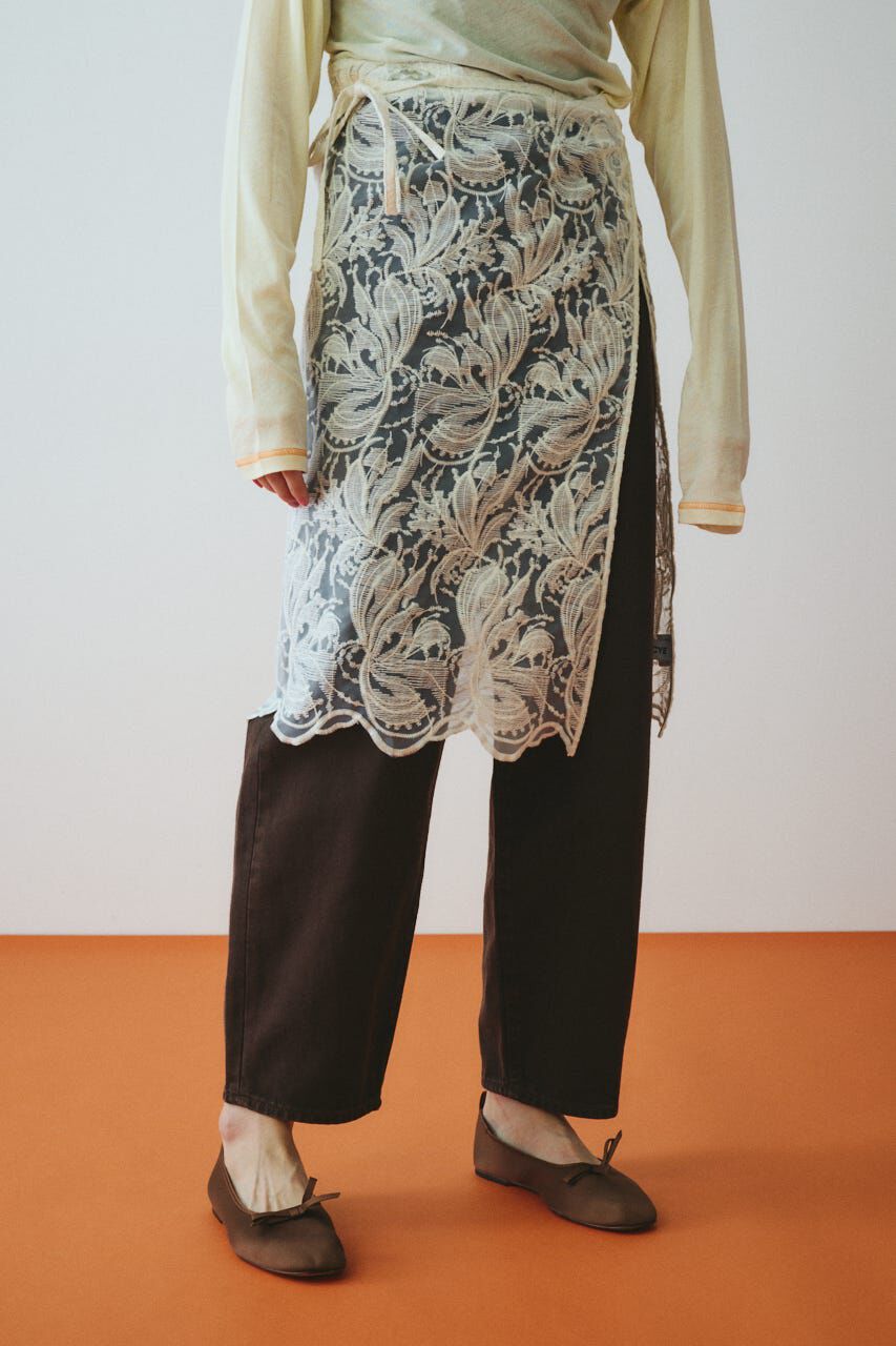 HeRIN.CYE「Lace wrap skirt」|スカート|