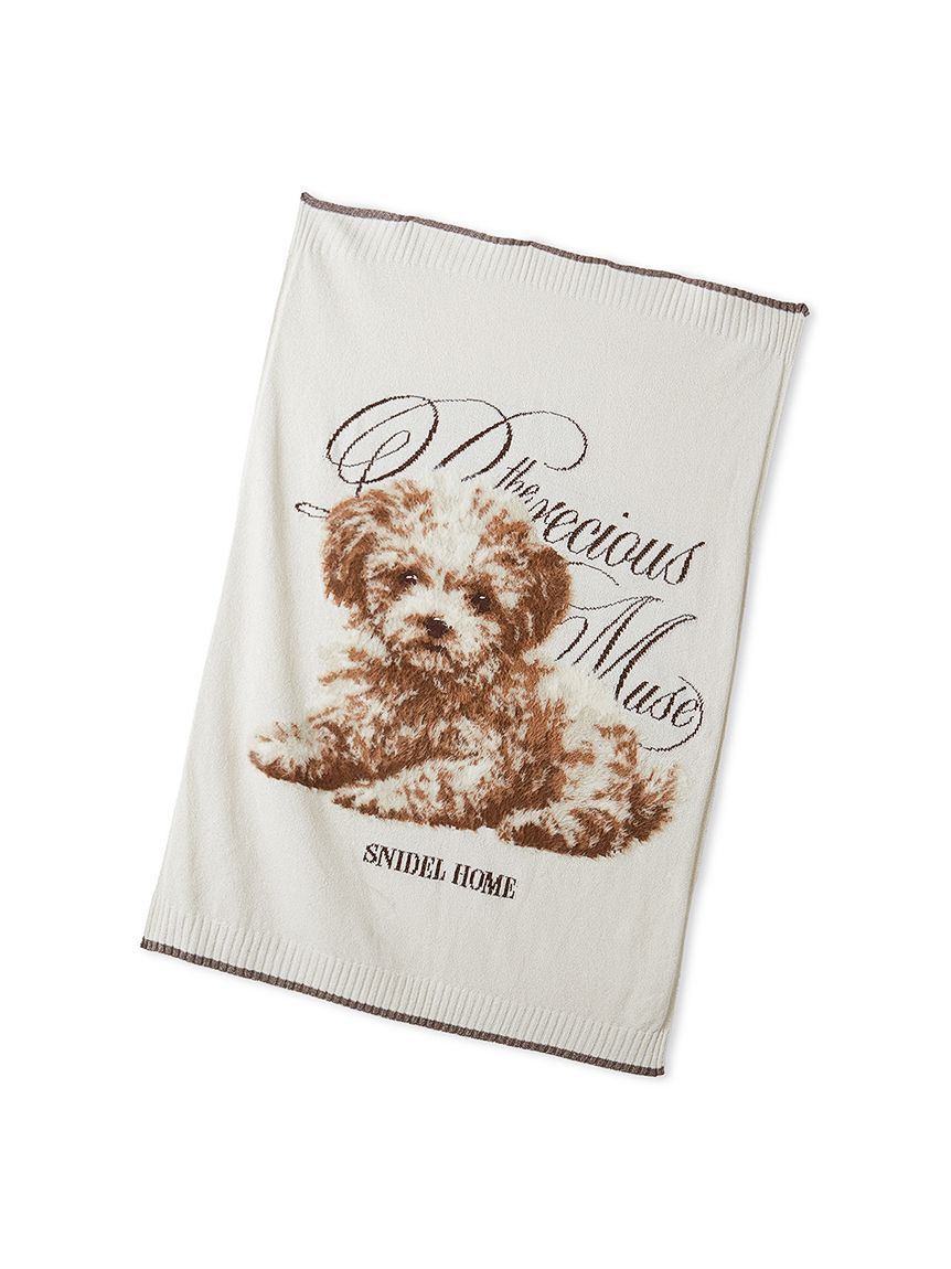 SNIDEL HOME「DOGラメジャガードブランケット」|ブランケット|IVR