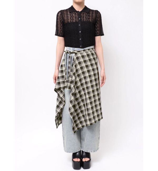 MURUA「スカートスタイルラップシャツ」|その他|