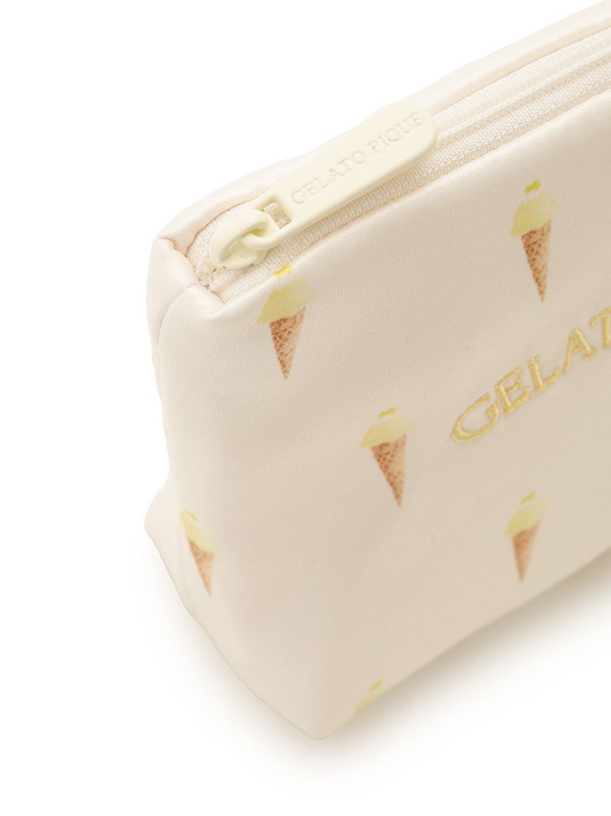 gelato pique「ソルベ総柄ティッシュポーチ」|ポーチ|