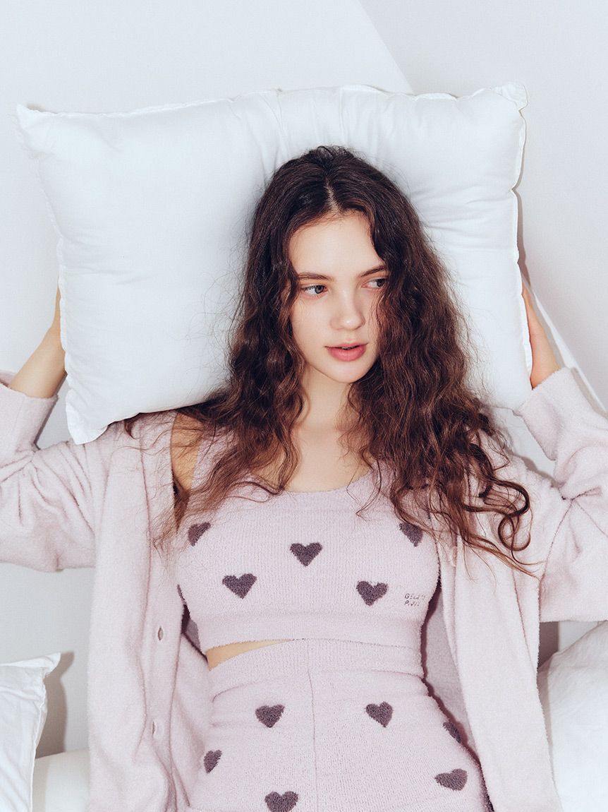 gelato pique Sleep「【ONLINE限定】【Sleep】ハートジャガードナイトブラ」|インナー|PNK