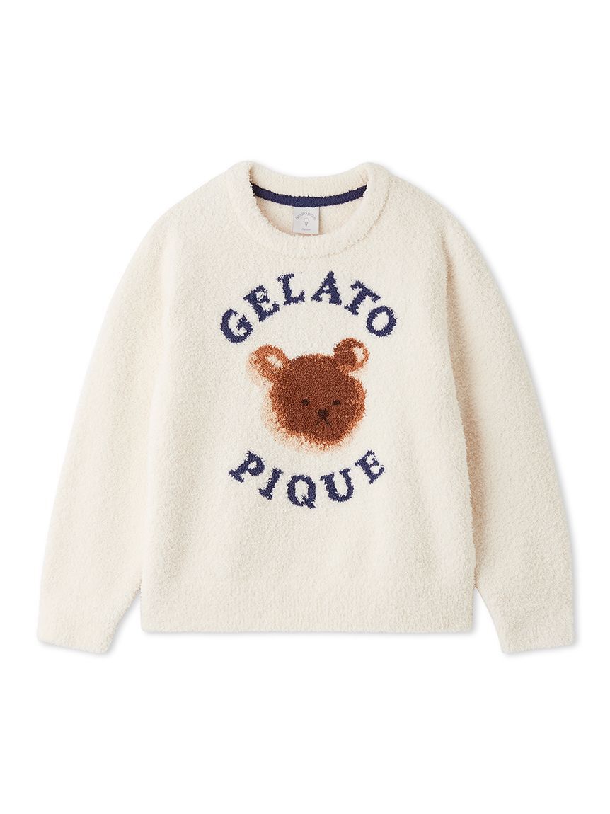 GELATO PIQUE KIDS & BABY「【JUNIOR】ベビモコアニマルブレッドジャガードプルオーバー」|プルオーバー|CRM