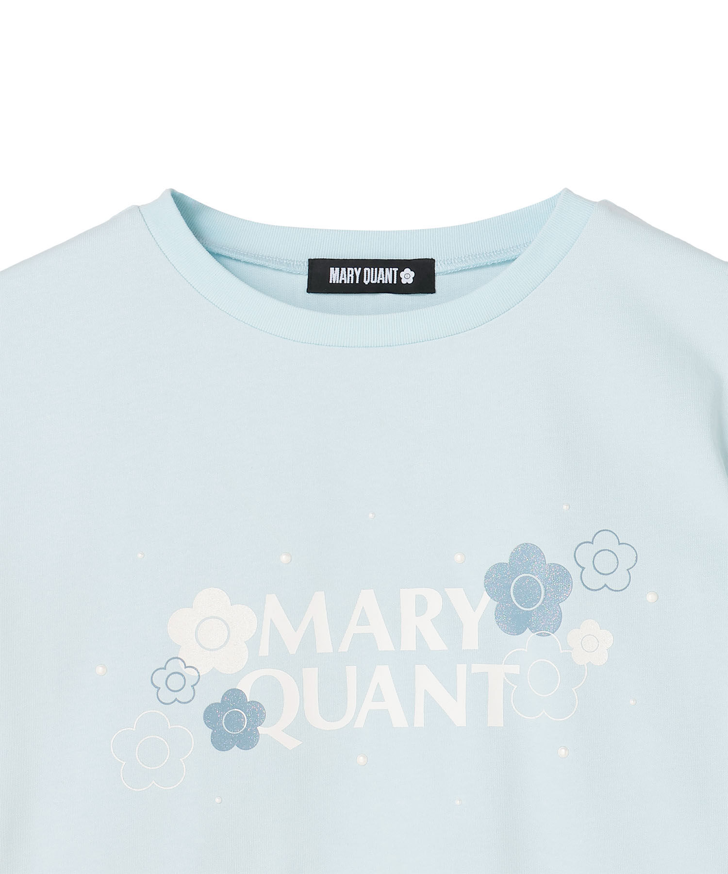 MARY QUANT「パールラメデイジーTシャツ」|Tシャツ・カットソー|