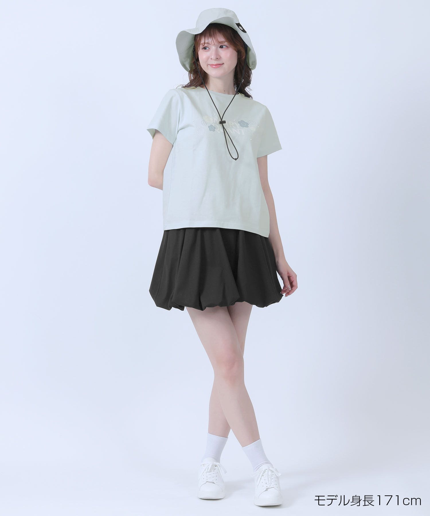 MARY QUANT「パールラメデイジーTシャツ」|Tシャツ・カットソー|