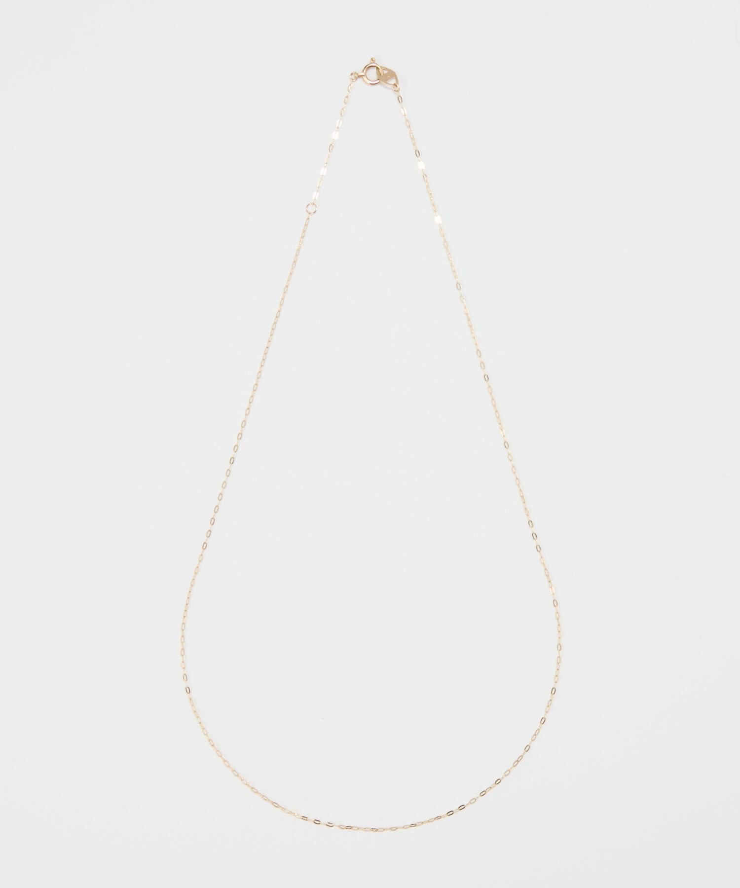 JUPITER「【K10】小豆チェーンネックレス<全長約40cm/調整時37cm＞」|ネックレス|
