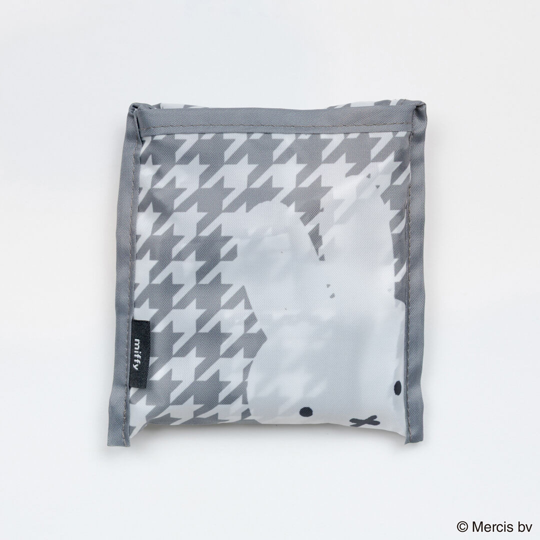  「MIFFY Chidori＆Monotone ショッピングバッグS」|エコバッグ|