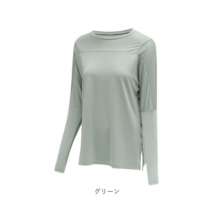 BACKYARD FAMILY「ヨガウェア トップス 長袖 通販 レディース ゆったり ロング ヨガ ピラティス ロング丈」|その他|