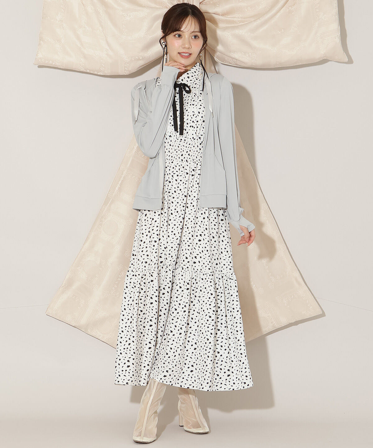 WILLSELECTION「パール刺繍UVカット機能パーカー」|パーカー|
