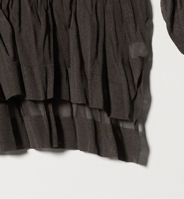 UNITED ARROWS「ランダム プリーツ ニット ‐ウォッシャブル‐」|ニット・セーター|