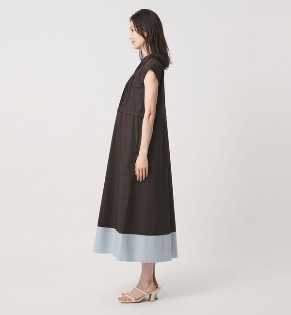 UNITED ARROWS「シルキー ピンタック ワンピース ‐ウォッシャブル‐」|ワンピース|