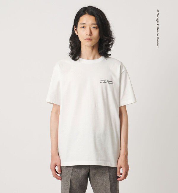 UNITED ARROWS「【別注】＜Georgia O&rsquo;Keeffe Museum＞ グラフィック Tシャツ」|Tシャツ・カットソー|