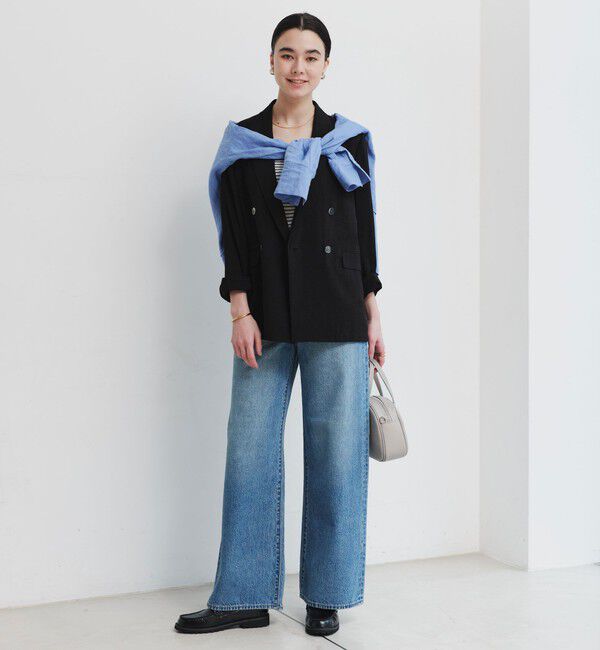 UNITED ARROWS green label relaxing「【結論シリーズ】シアーエアジャケット  マシンウォッシャブル 接触冷感 通気性」|テーラードジャケット|