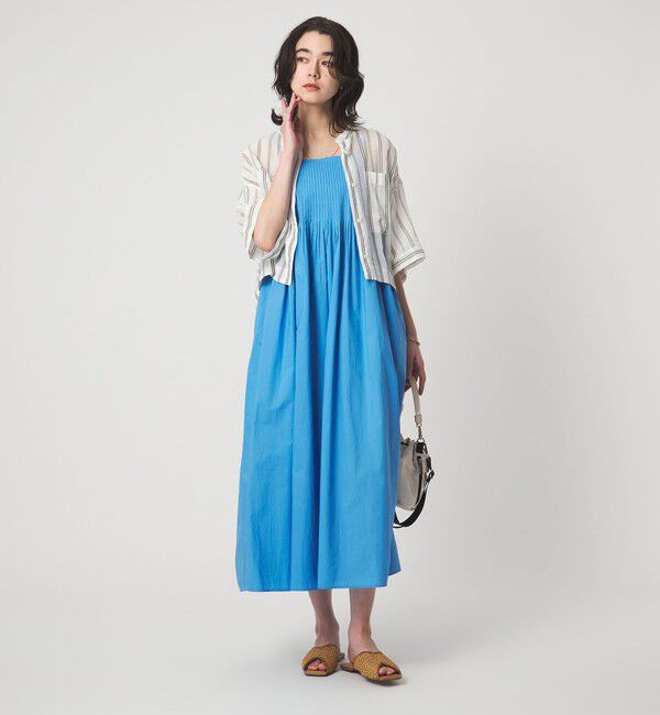 UNITED ARROWS green label relaxing「100/2 ポケット ストライプ シャツ」|シャツ・ブラウス|