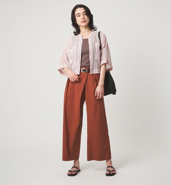 UNITED ARROWS green label relaxing「100/2 ポケット ストライプ シャツ」|シャツ・ブラウス|