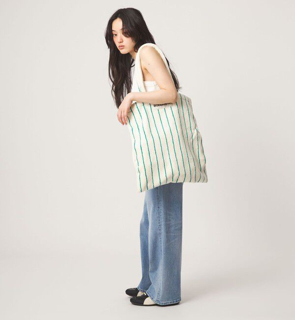 UNITED ARROWS green label relaxing「＜BONGUSTA＞トートバッグ（ストライプ）」|トートバッグ|
