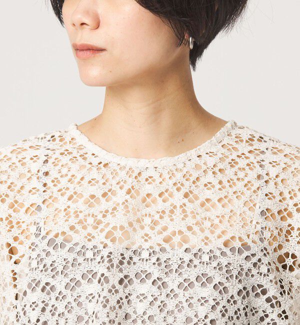 UNITED ARROWS green label relaxing「レースブラウス&times;キャミソールワンピース セット」|ワンピース|
