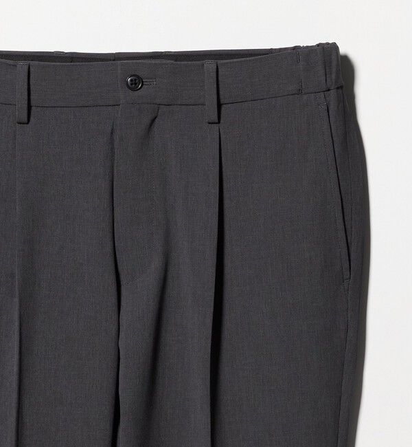 UNITED ARROWS green label relaxing「A+ air メッシュ スタンダード 1プリーツ スラックス -ストレッチ・吸水速乾-」|スラックス|