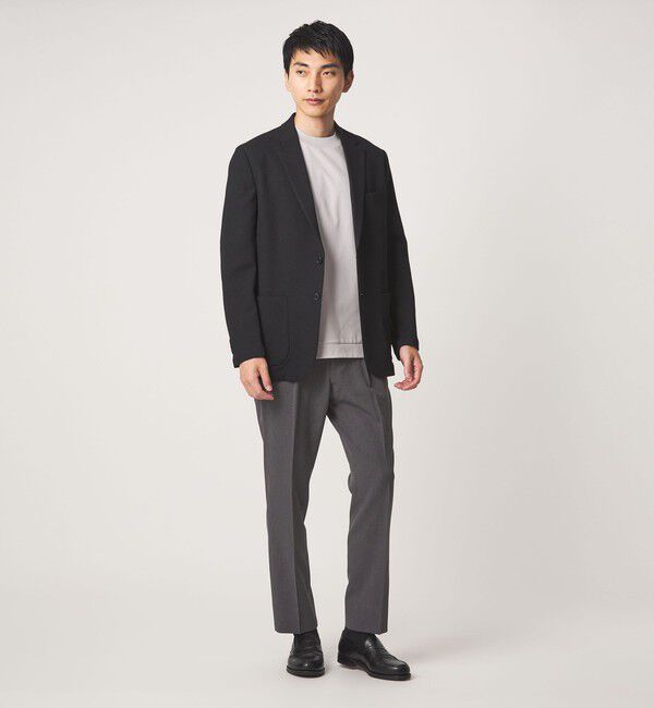 UNITED ARROWS green label relaxing「A+ air メッシュ スタンダード 1プリーツ スラックス -ストレッチ・吸水速乾-」|スラックス|