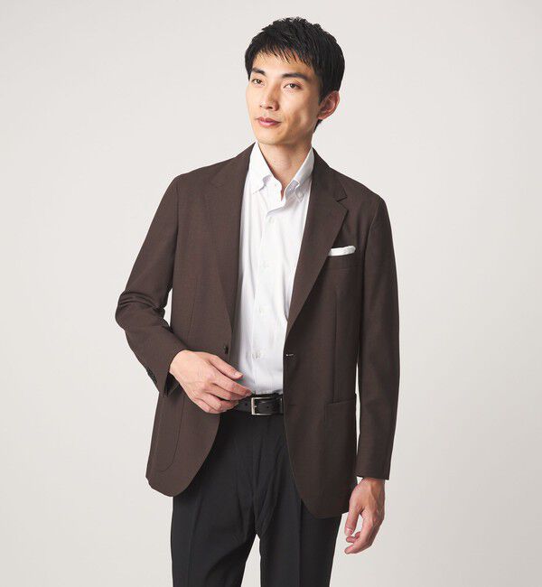 UNITED ARROWS green label relaxing「GLR CLOTH サマートロピカル 2B RG 2P ジャケット -通気性-」|テーラードジャケット|