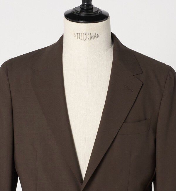 UNITED ARROWS green label relaxing「GLR CLOTH サマートロピカル 2B RG 2P ジャケット -通気性-」|テーラードジャケット|