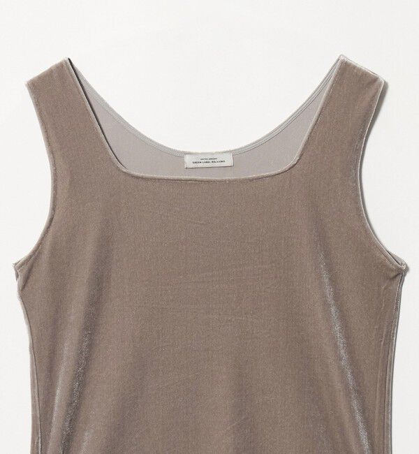 UNITED ARROWS green label relaxing「ベロア タンクトップ」|タンクトップ|