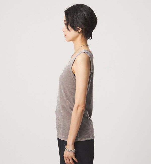 UNITED ARROWS green label relaxing「ベロア タンクトップ」|タンクトップ|